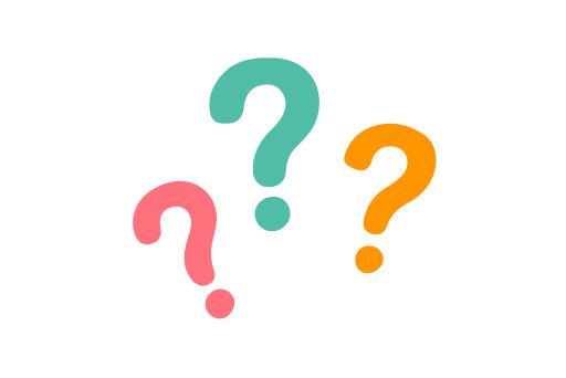 ピンク・緑・オレンジのはてな